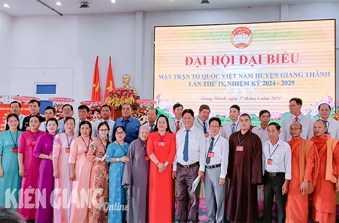 Đại hội đại biểu MTTQ Việt Nam huyện Giang Thành nhiệm kỳ 2024-2029